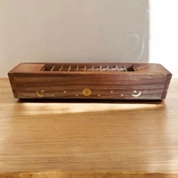 Brûleur de bâton d'encens de cadeau fourre-tout personnalisé de haute qualité du fournisseur indien porte-encens en bois avec modèle de parfum de bois de santal nouveau