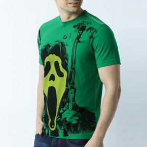 Camisetas de Alta Calidad al por Mayor para Hombre, 100% Algodón, Corte Cuadrado, Hombros Caídos, Estampado Vintage - Product Image 2