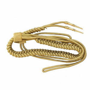 Bullion Wire Aiguillettes Nylon Polyester Shoulder Cord Trim Decorative <b>Braided</b> Ornament Formal Garment <b>Accessory</b> Custom - Product Image 1