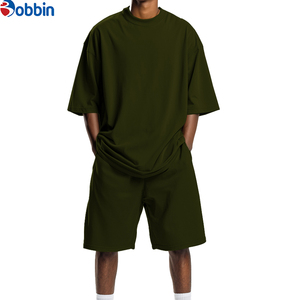 Conjunto Deportivo Unisex Cómodo, Camiseta Oversize, Conjunto de Camiseta y Pantalones Deportivos para Hombre, Estilo Urbano, Transpirable, Personalizable - Product Image 4