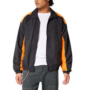 Chaqueta Cortavientos Vintage Ligera y Transpirable para Hombre, al por Mayor, Personalizada, de Alta Calidad, Estilo Casual, con Bloques de Color - Product Image 3