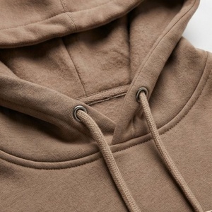 <b>Drop</b> Shoulder Custom Printed Women Winter Hoodies Casual Oversized Hooded Sweatshirt Front Logo Pocket Apparel Tops - Product Image 4