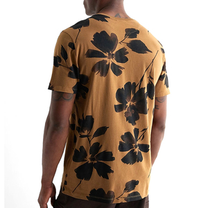 T-shirt pour homme entièrement stylé, sublimation, 100% coton, toile respirante, séchage rapide, anti-rides, haute qualité, facile à laver - Product Image 4