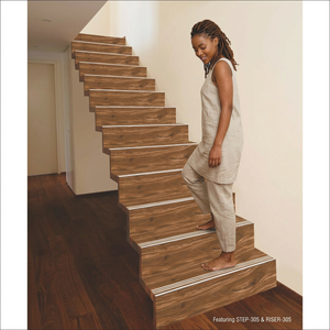 Ceramic Rustic Matte Porcelain <b>Step</b> Riser Tiles 900x300mm & 900x200mm Anti-Slip Stair Treads For Indoor Outdoor Projects - Product Image 1