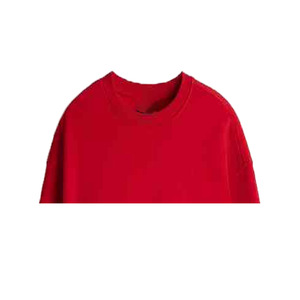 Sweat-shirt décontracté écologique pour femme, brodé, en coton/bambou, respirant, coupe-vent, sans doublure, col rond classique, manches longues - Product Image 4