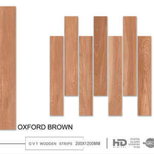 Carreaux de porcelaine vitrifiée numériques élégants 200x1200mm, dalles longues pour la réalisation d'aménagements intérieurs modernes - Product Image 1