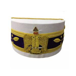 Premium Masonic <b>Hats</b> With Detailed Craftsmanship For Formal Attire And Special Occasion Use Custom Masonic <b>Hat</b> - Product Image 1