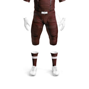 Modern American Football Uniform Custom Short Sleeve Lightweight Player Team Training Sports Gear Men - Product Image 5