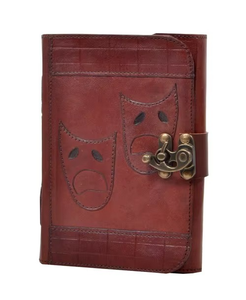 Agenda de Cuero Antiguo A3 con Logotipo Personalizable, Organizador Hecho a Mano con Hilo Cosido, Regalo Personal o Empresarial, Encuadernación Espiral - Product Image 1