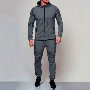 Conjunto Deportivo de Chándal para Hombre de la Mejor Calidad al por Mayor, Chándal de 2 Piezas con Logotipo Personalizado para Hombre, Ropa de Entrenamiento para Gimnasio - Product Image 2