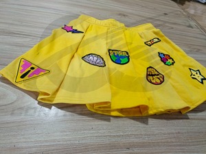 Women's 100% Cotton Casual Breathable <b>Skirts</b> & Custom Embroidery Patch Printed Logo OEM Factory Wholesale - Product Image 3