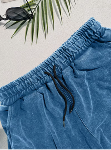 3. Ensemble de survêtement délavé pour femme – Tenue décontractée moderne avec sweat-shirt à manches longues et pantalon de jogging coupe décontractée – Vente en gros - Product Image 6