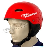 Casque de sécurité jaune en ABS pour sports nautiques et rafting, avec logo personnalisé 8-10 Air, par Aropec Sports Corp., OEM ODM, modèle pionnier