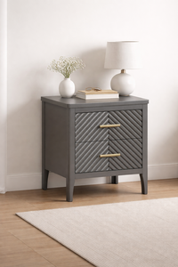 Muebles de Dormitorio de Madera Ecológicos de Diseño Moderno a Buen Precio, Mesitas de Noche de Madera Maciza Sostenible - Product Image 4