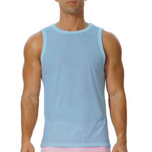 Débardeur professionnel de haute qualité pour hommes, fabrication sur mesure, couleur unie, sans manches, pour l'été, vêtements de sport pour hommes. - Product Image 1