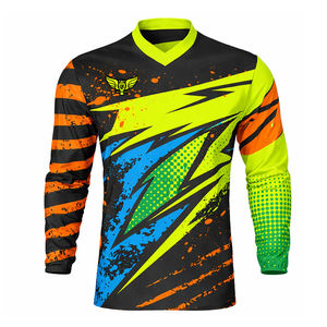 Maillot de Motocross Personnalisé par Sublimation 2026 pour Hommes – Néon, Manches Longues, pour VTT Enduro et Moto Tout-Terrain - Product Image 2