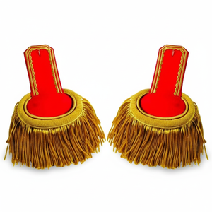 แผ่นป้ายประดับตกแต่งแบบแท่งสีแดงและสีทองแบบกำหนดได้เองแบบพรีเมียม - Product Image 4