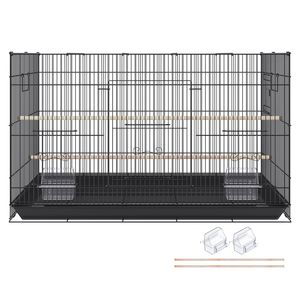 Gabbia per Uccelli in Metallo da 30 Pollici per Allevamento, Adatta per Pappagalli, Cacatua, Parrocchetti, Agaporni, Canarini, Gabbia Rollin per Uccelli Domestici - Product Image 4