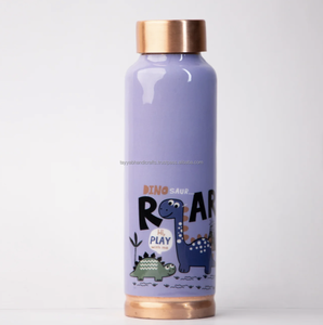 Bouteille d'eau imprimée en émail de cuivre pur pour la santé - Product Image 1