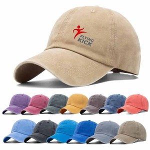 Nouvelle Casquette de Baseball en Jean et Polyester à 6 Panneaux, Modèle Bas Profil, Design Camouflage Vintage Durable pour Maman et Papa, Idéale pour le Camping - Product Image 1