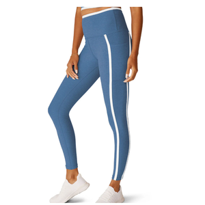 Pantalones de Yoga de Cintura Alta para Mujer, Diseño Personalizado, Cómodos, para Entrenamiento y Running, Color Sólido, Leggings de Yoga - Product Image 5