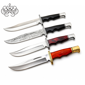 Premium Handmade Hunting & Bowie Knives Collection with Wooden and Steel Handles - Product Image 1