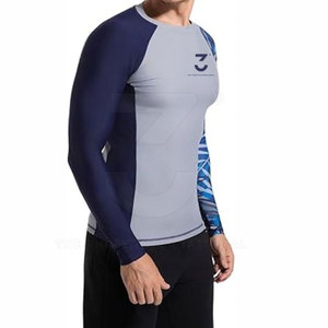 Camiseta Deportiva de Manga Larga para Hombre, Estilo Nuevo, con Estampado, Resistente a Desgarros, Ligera, de Spandex/Poliéster, de Secado Rápido, para Entrenamiento al Aire Libre - Product Image 4