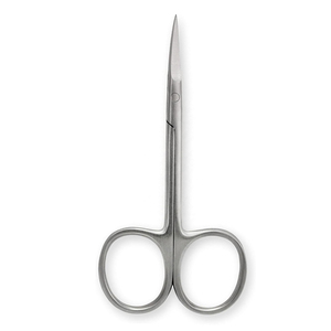 Professional Manicure <b>Cuticle</b> <b>Scissors</b> Extra Fine Sharp Curved Small Shears 3.5" Custom Logo With Customized Packaging - Product Image 1