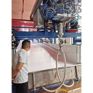 Motor de componentes principales y PLC: máquina para hacer espuma de poliuretano para esponja de cama para creación de esponja - Product Image 5