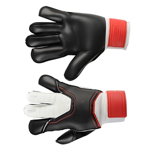 ถุงมือผู้รักษาประตูฟุตบอล BLACK RACING GEAR วัสดุ PU แห้งเร็ว ปิดแบบดึง ปรับแต่งการพิมพ์ บรรจุภัณฑ์สำหรับการแข่งขันระดับมืออาชีพ - Product Image 4