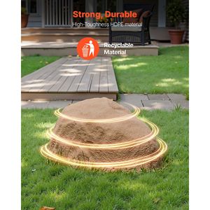 Copertura Leggera e Resistente alle Intemperie in Finta Roccia per Serbatoi Esterni, Texture Naturale Realistica, Copertura Artificiale per Pozzo - Product Image 3