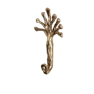 Modern Hand Hammered Metal <b>Wall</b> Hook <b>Decorative</b> Gold Round Medallion Coat <b>Hanger</b> Metal <b>Wall</b> Mounted Key Towel Hook Hardware - Product Image 3
