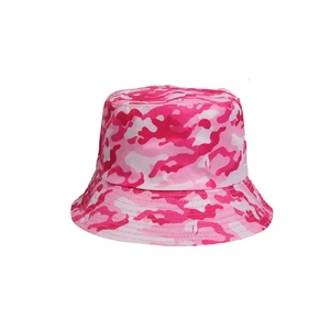 INDEX Camouflage Bucket Hat Unisex Outdoor Casual Spring Summer Polyester Canvas Style - Product Image 4
