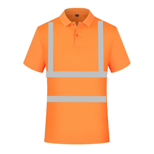 Camiseta de Seguridad Reflectante Personalizada de Alta Visibilidad, Manga Corta, Cuello Redondo - Product Image 3