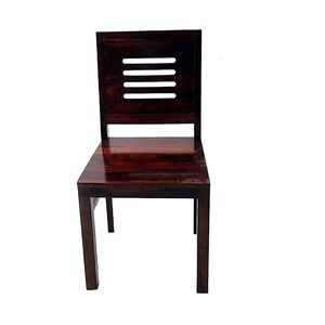 Chaise de salle à manger en bois massif, confortable, pour la maison, la cuisine, le restaurant, le café, le bureau - Product Image 5