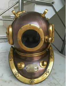 Casco de Buceo Scuba de 18'' para Buceadores, Modelo US Navy Mark V, Casco de Buceo Marino para Aguas Profundas - Product Image 2