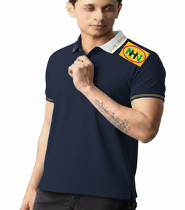 Vente en gros – Nouveauté été : T-shirts formels tricotés à séchage rapide en polyester/coton, avec logo imprimé ou brodé, 13 couleurs disponibles, personnalisables, unis. - Product Image 6