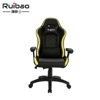RUIBAO — meuble de bureau en PU, chaise de jeu RGB, ordinateur de Gamer, pour petits garçons