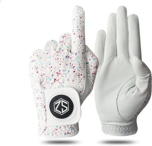 ถุงมือกอล์ฟแบบเต็มนิ้ว Veekend Bazar  หนังแกะ Cabretta  ยืดหยุ่น กันลื่น นุ่ม ระบายอากาศได้ดี น้ำหนักเบา  พร้อมโลโก้สั่งทำพิเศษ - Product Image 5