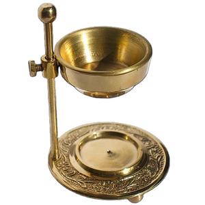 Vintage Newest Design Pure Brass Incense <b>Burner</b> Adjustable Bowl <b>Oil</b> Diffuser and Incense Holder for Meditation and Aromatic Use - Product Image 1