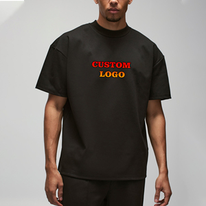 Muestra Gratuita de Camisetas Personalizadas para Hombre, Estilo Holgado, Impresión de Camisetas 100% Algodón, Camisetas Blancas de Alta Calidad - Product Image 1