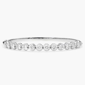 Luxury Women Moissanite Diamond Bracelet 925 Sterling Silver Chain Link Fashion Jewelry Gift - Product Image 2