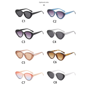 Gafas de Sol de Moda para Mujer al por Mayor 2025, Gafas de Sol Retro de Ojo de Gato Personalizadas, Gafas Triangulares Pequeñas - Product Image 3