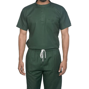 Uniformes Médicos Unisex con Logotipo Personalizado ODM, Conjuntos Quirúrgicos de Manga Larga Antitranspirantes, Pantalones Deportivos con Detección de Agujas para Médicos y Enfermeros - Product Image 6