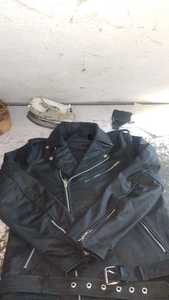 Chaqueta de Motocicleta de Cuero Personalizada para Hombre, Reversible, Impermeable, Ecológica, de Secado Rápido y con Opciones de Tallas Grandes - Product Image 4