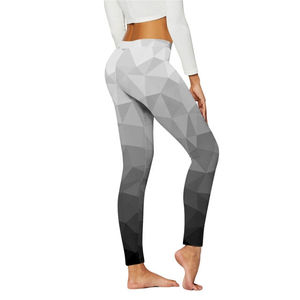 High-Waist Printed <b>Yoga</b> Leggings Workout Fitness <b>Tights</b> Breathable Stretch Compression Gym <b>Pants</b> for Women OEM ODM - Product Image 2