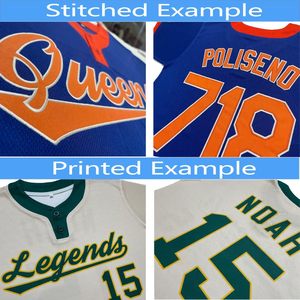Custom Sublimation Baseball Jersey Breathable Sportswear Digital Printing Uniform Sublimated Softball Baseball Jersey - Product Image 4