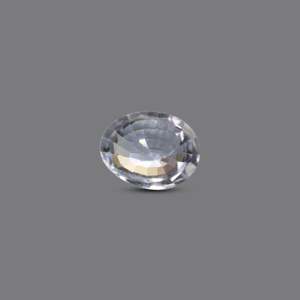 Lab-Created White Zircon Loose Gemstone 4.35 Carat for Fine Jewelry - Product Image 2