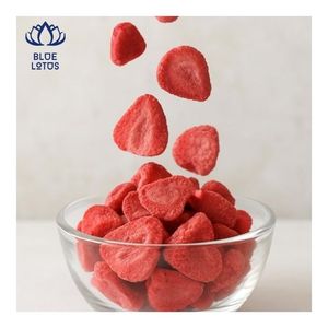 Très demandé 2026 Fraise lyophilisée croustillante pour garniture de yaourt et desserts - Product Image 6