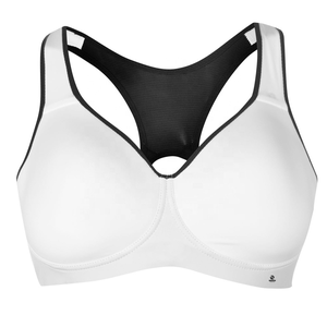 Soutien-gorge de sport personnalisé pour femme, haut de sport, vêtement de sport, soutien-gorge de yoga et de gym de haute qualité avec coussinets et dos élégant - Product Image 1
